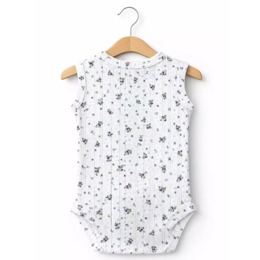 Hvc Body Jakarlı Menekşe Desenli - 2