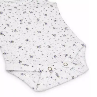 Hvc Body Jakarlı Menekşe Desenli - 4