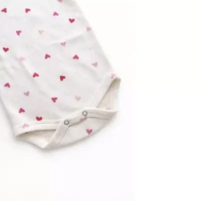 Hvc Body Kalp Desenli Kırmızı Kalpli - 4