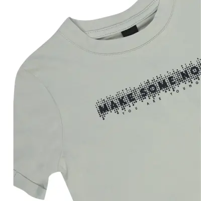 Hvc Çocuk T-Shirt Make Some Noise Yeşil - 3