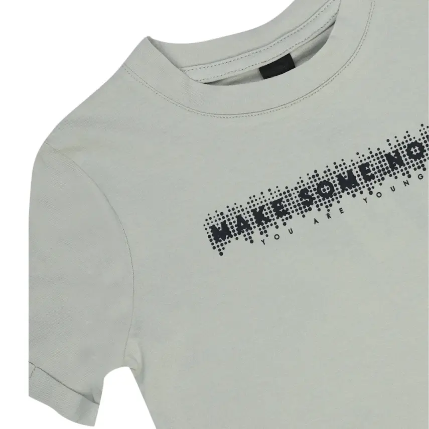 Hvc Çocuk T-Shirt Make Some Noise Yeşil - 6