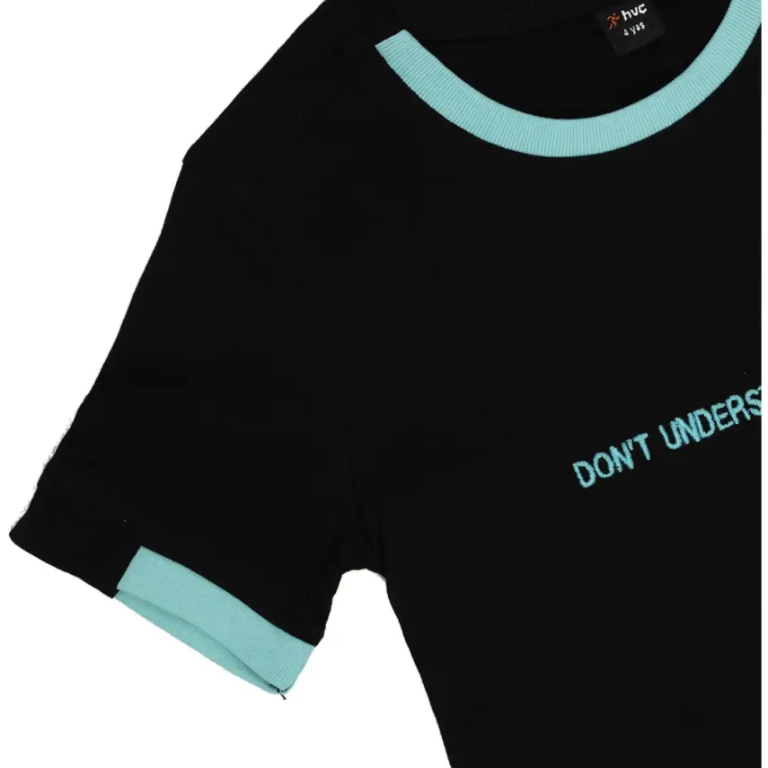 Hvc Erkek T-Shirt Dont Understimate Yourself Siyah - 2