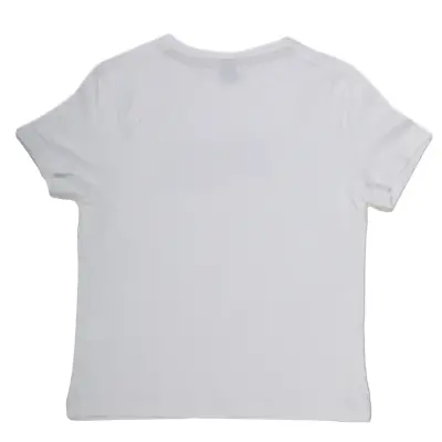 Hvc Erkek T-Shirt Run Baskılı Beyaz - Kahverengi - 4