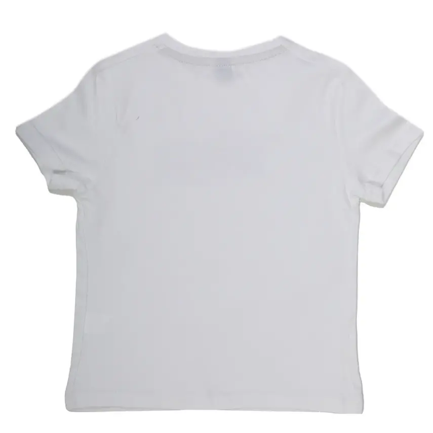 Hvc Erkek T-Shirt Run Baskılı Beyaz - Kahverengi - 6