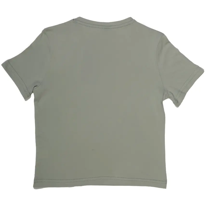 Hvc Erkek T-Shirt Young Baskılı Yeşil - 1