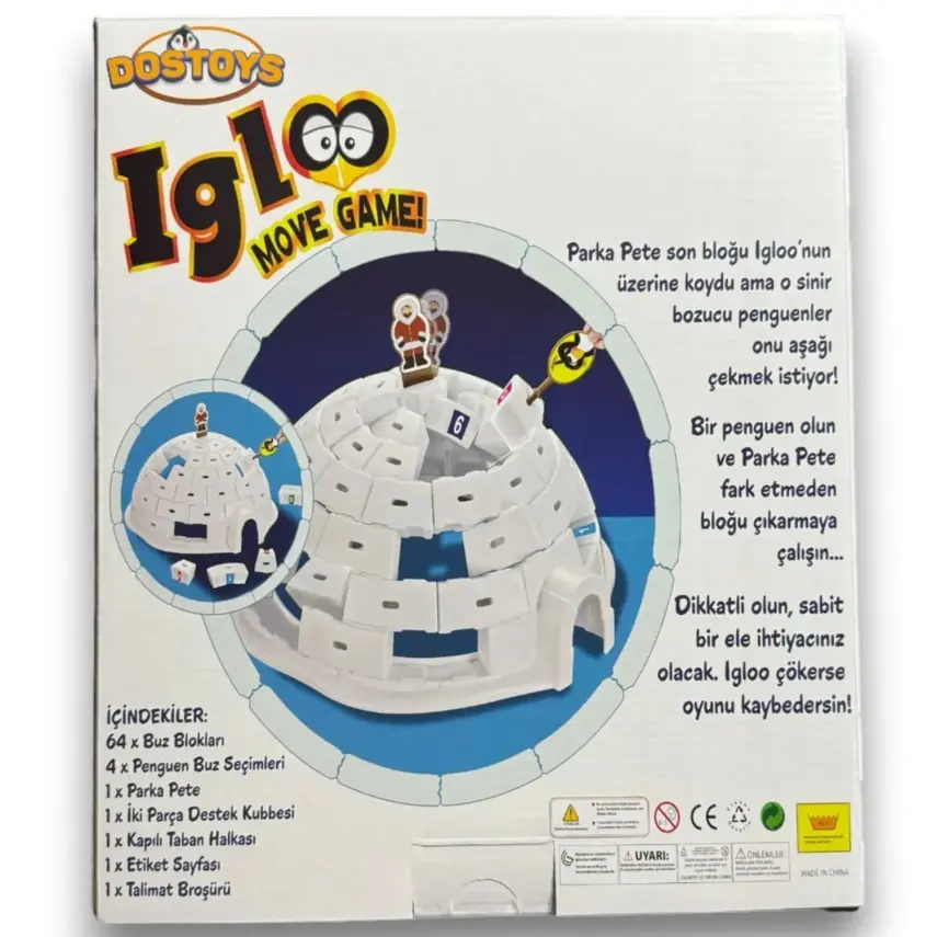 İgloo Move Game Hamle Oyunu-Aktivite Kutu Oyunu - 6