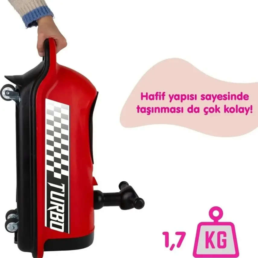 İlk Arabam Turbo Bingit Araba Kırmızı - 3