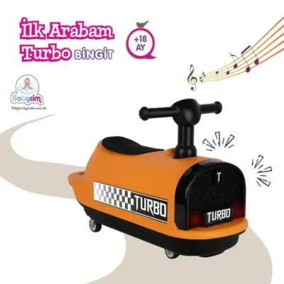 İlk Arabam Turbo Bingit Araba Turuncu (1)