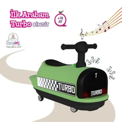 İlk Arabam Turbo Bingit Araba Yeşil (1)