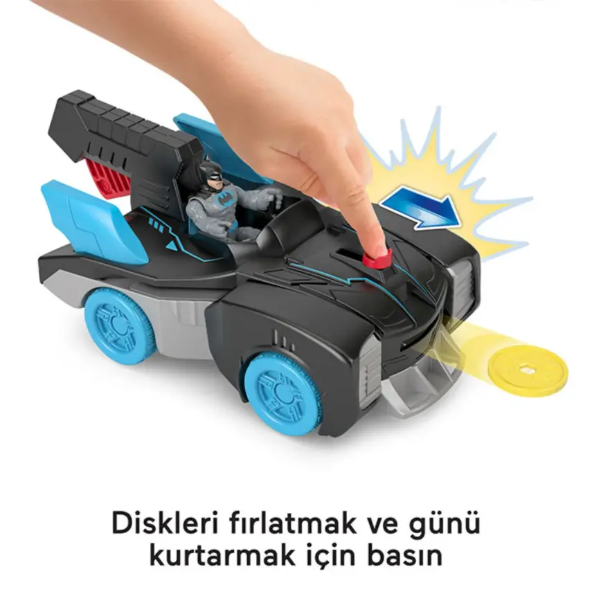 Imaginext DC Super Friends Bat Tech Batmobil - 6