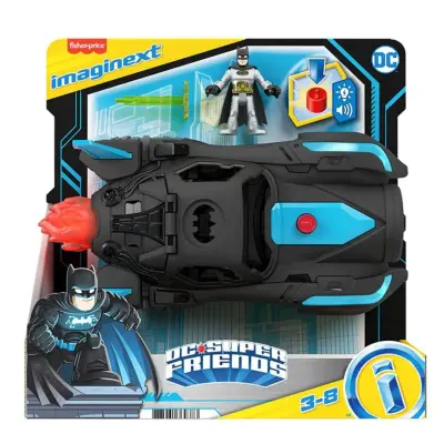 Imaginext DC Super Friends Işıklı Ve Sesli Batmobil - 3