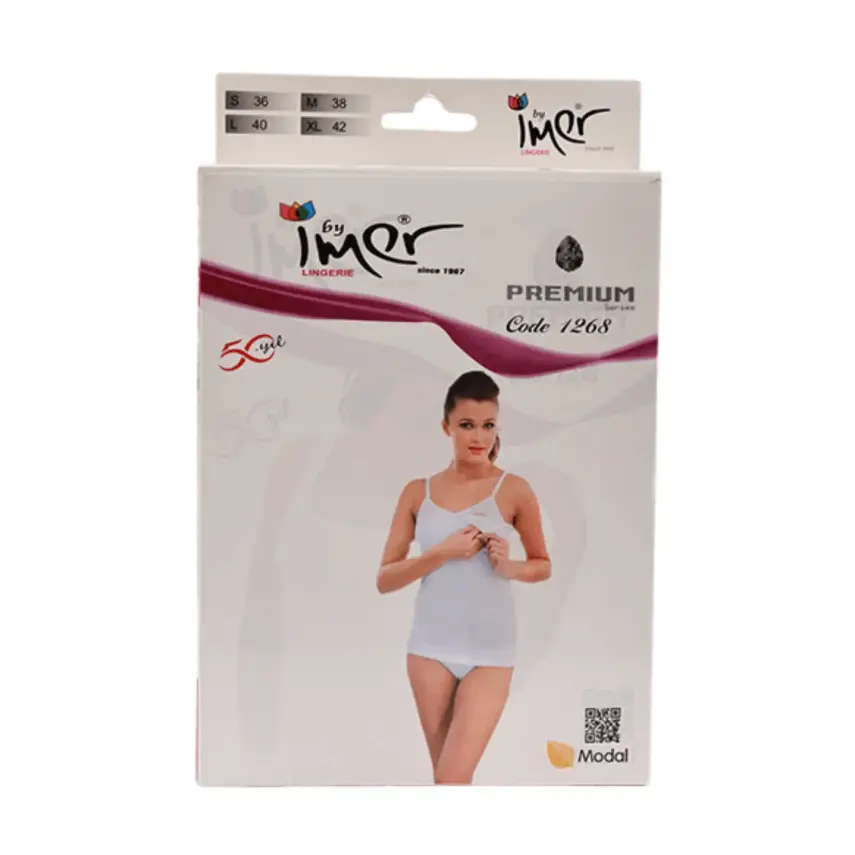 İmer Emzirme Atleti Beyaz 3/L - 1