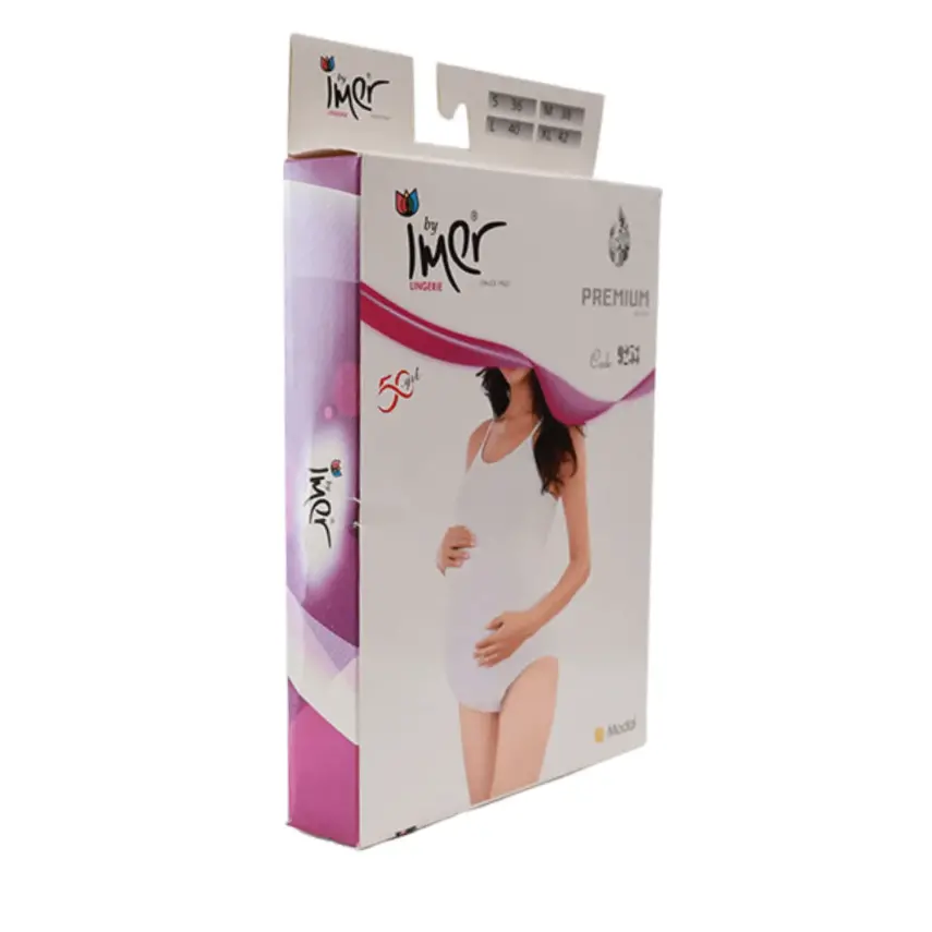 İmer Hamile Çıtçıtlı Body Siyah 1/S - 3