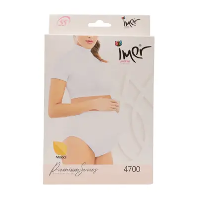 İmer Modal Hamile Külot Beyaz3/L 