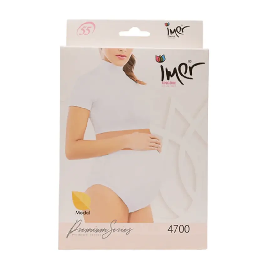 İmer Modal Hamile Külot Beyaz3/L - 1