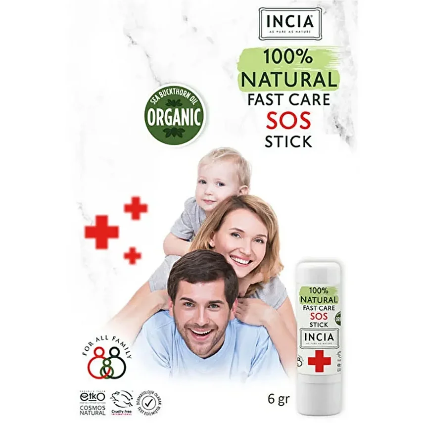 Incia %100 Doğal SOS Stick 6 gr - 3