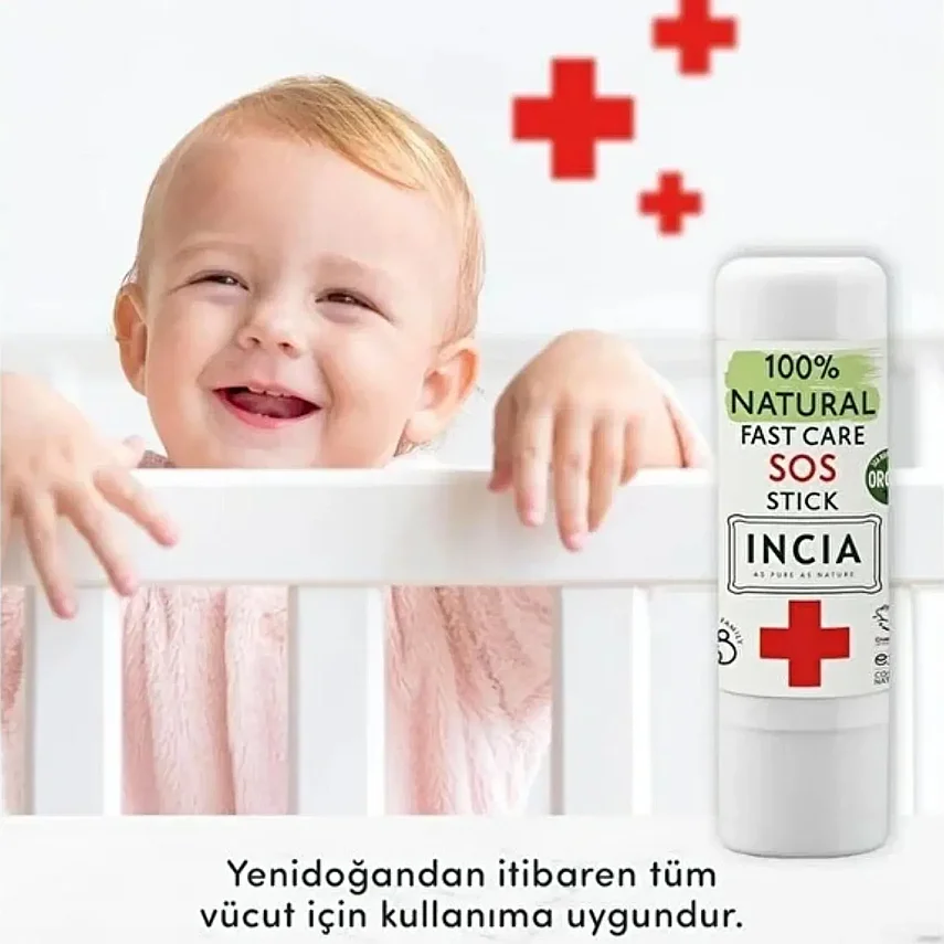 Incia %100 Doğal SOS Stick 6 gr - 4