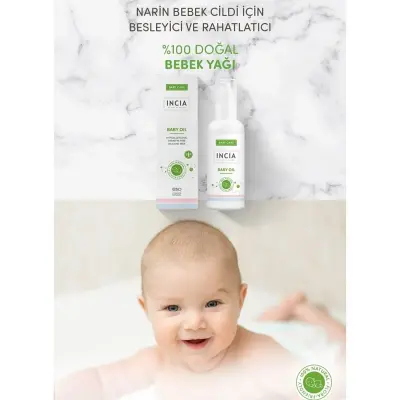 Incia Doğal Bebek Yağı 110 ml - 5