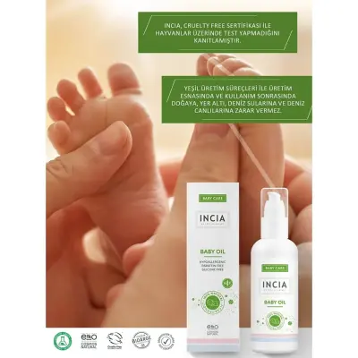 Incia Doğal Bebek Yağı 110 ml - 7