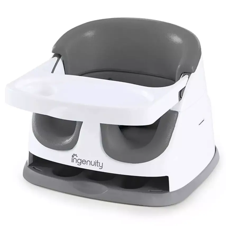 Ingenuity Baby Base Portatif Mama Sandalyesi Slate - 1