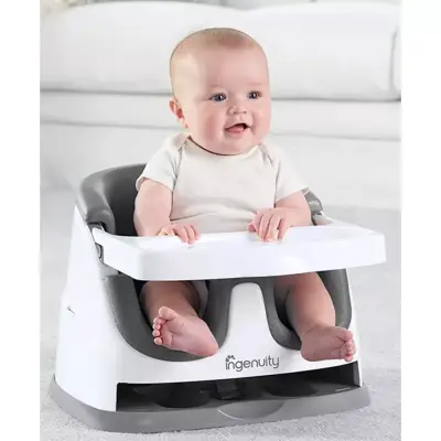 Ingenuity Baby Base Portatif Mama Sandalyesi Slate (1)