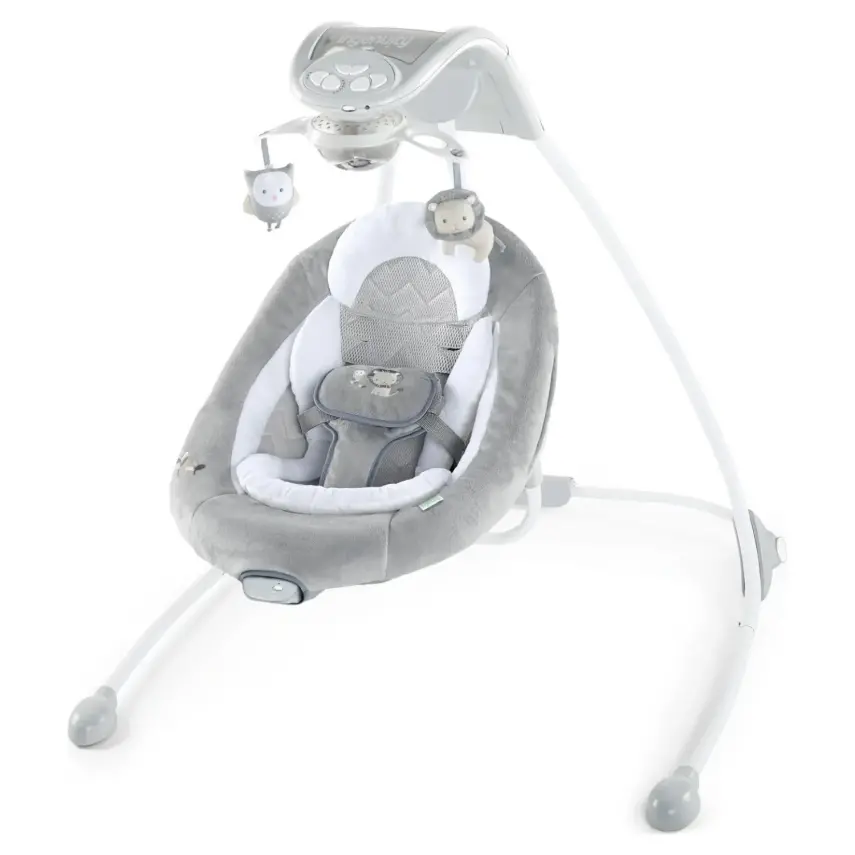 Ingenuity Inlighten Müzikli Işıklı Portatif Salıncak - 1