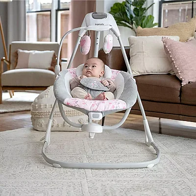 Ingenuity Simple Comfort Dönenceli Salıncak ve Ev Tipi Ana Kucağı Cassidy (1)