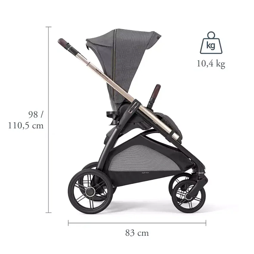 Inglesina Aptica Glam Bebek Arabası Vıcuna Beıge - 9