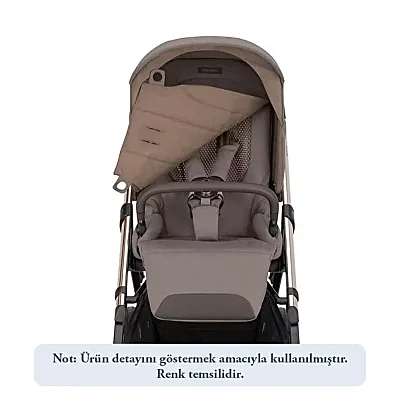 Inglesina Aptica Glam Bebek Arabası  Marble Grey - 5