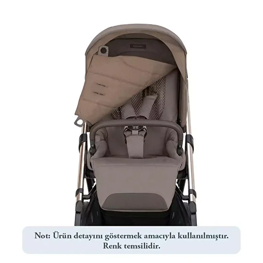 Inglesina Aptica Glam Bebek Arabası  Marble Grey - 5