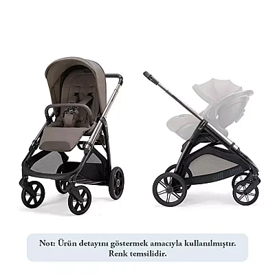 Inglesina Aptica Glam Bebek Arabası  Marble Grey - 7
