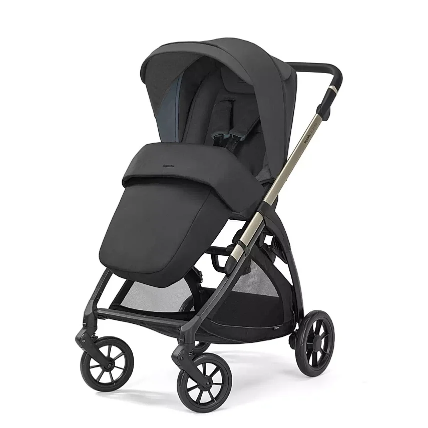 Inglesina Electa+ Bebek Arabası Darwin Recline 4'lü Sistem Upper Black - 2