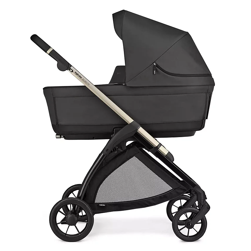 Inglesina Electa+ Bebek Arabası Darwin Recline 4'lü Sistem Upper Black - 4