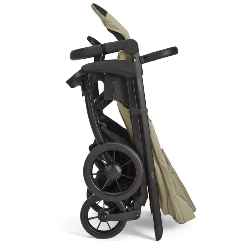 Inglesina Electa+ Tek El Tek Hamle ile Katlanıp Açılan Çift Yönlü Bebek Arabası Battery Beige - 3