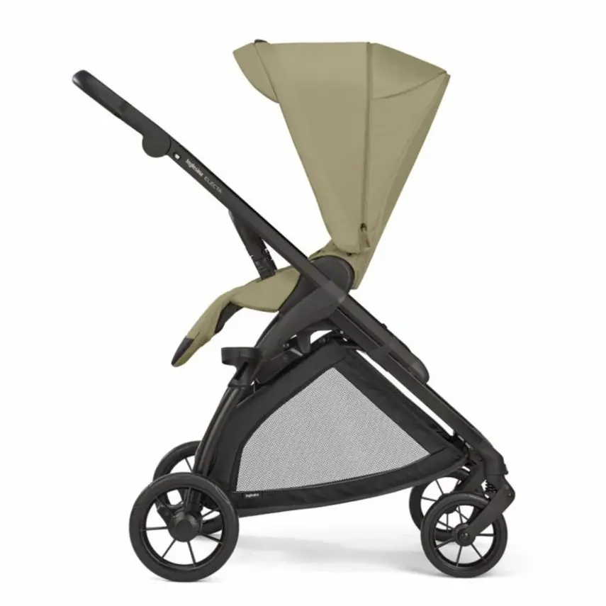 Inglesina Electa+ Tek El Tek Hamle ile Katlanıp Açılan Çift Yönlü Bebek Arabası Battery Beige - 5