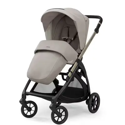 Inglesina Electa+ Tek El Tek Hamle ile Katlanıp Açılan Çift Yönlü Bebek Arabası Battery Beige - 4