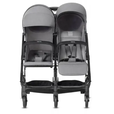 Inglesina Sketch İkiz Bebek Arabası Grey  (1)