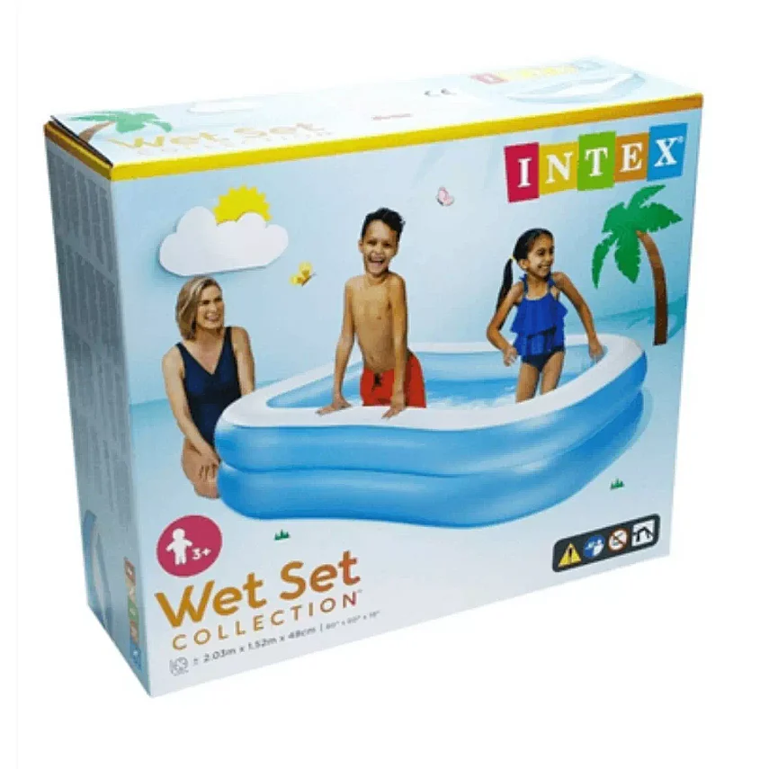Intex Aile Havuzu 203x152x48 cm - 4