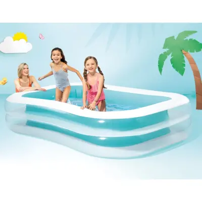 Intex Dış Bölme Şeffaf Aile Havuzu 262x175x56 cm (1)
