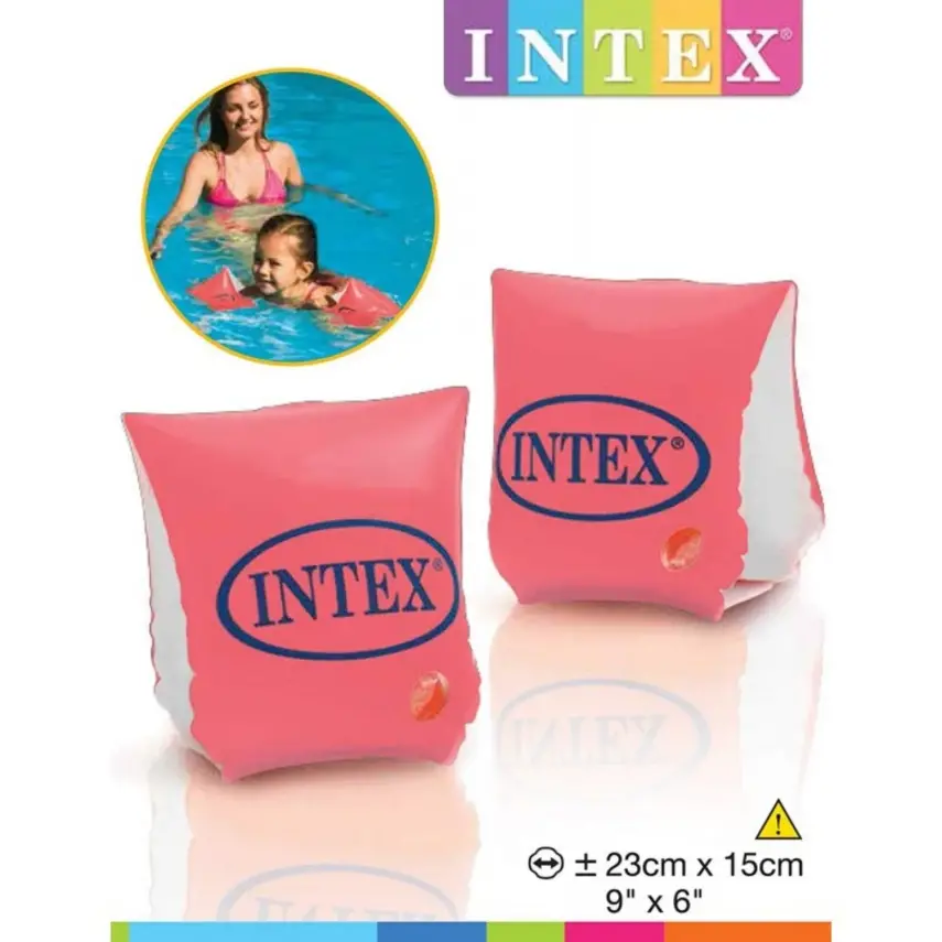 Intex Kırmızı Kolluk 23X15 Cm 3-6 Yaş - 1