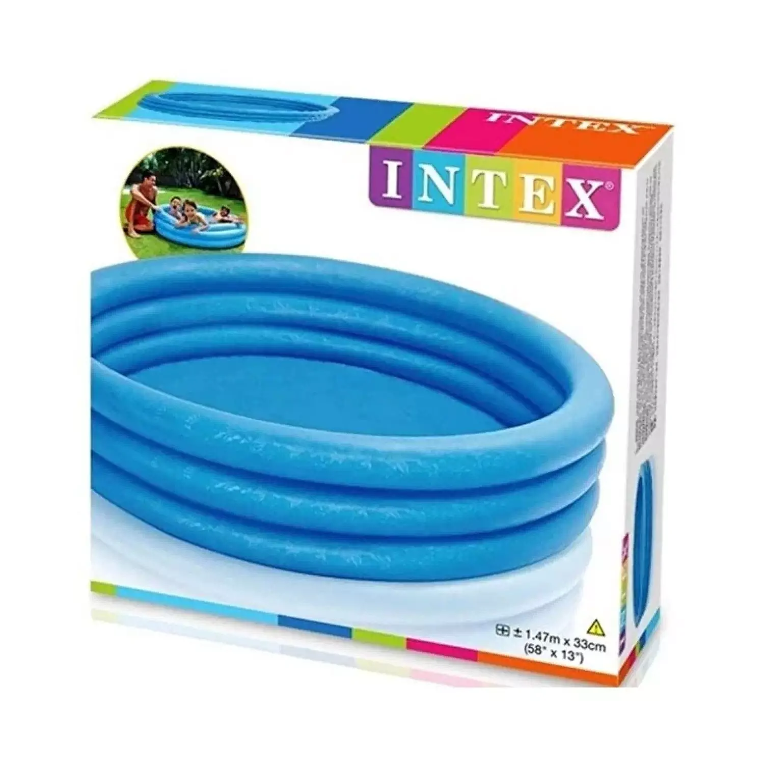Intex Kristal Mavi Havuz 147x33 cm