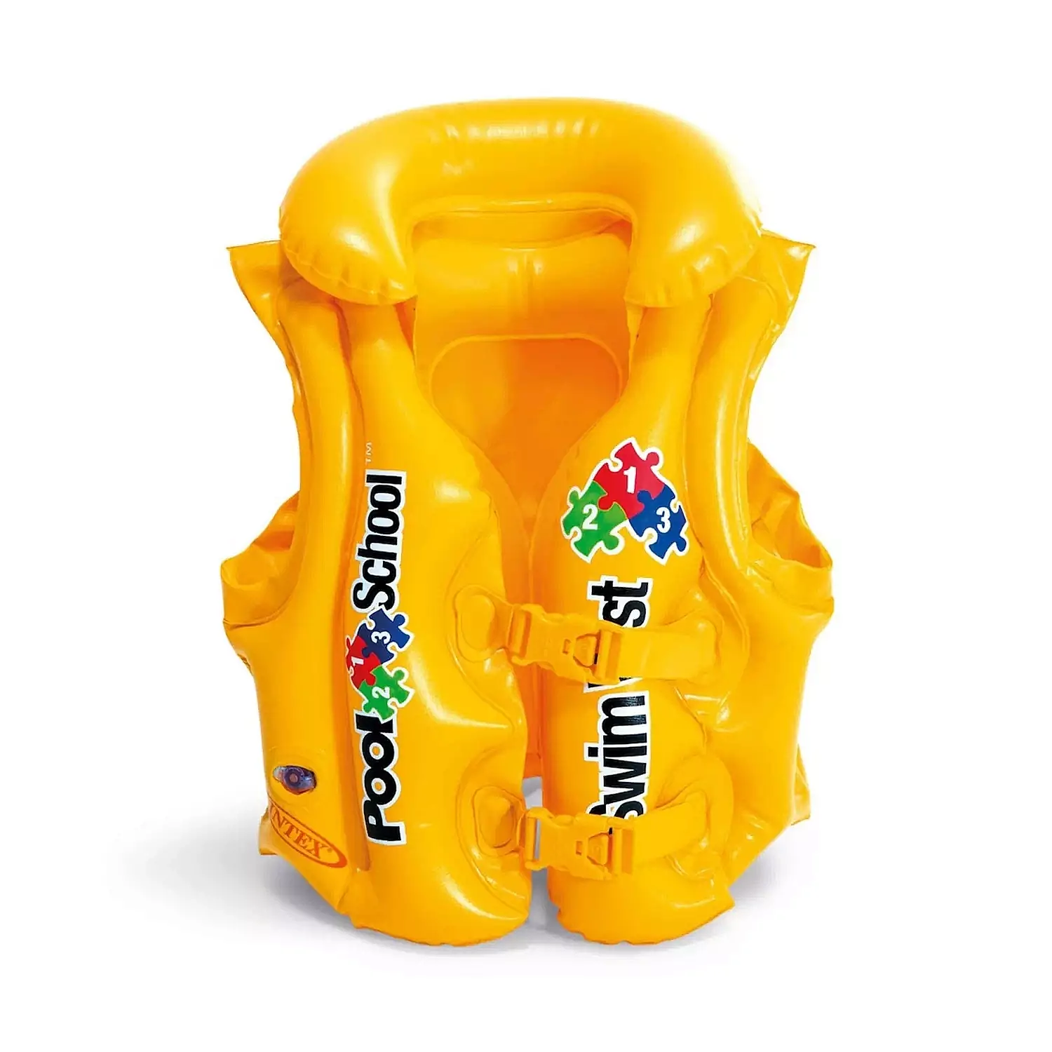Intex Yakalı Sarı Yelek 50x47 cm 3-6 Yaş