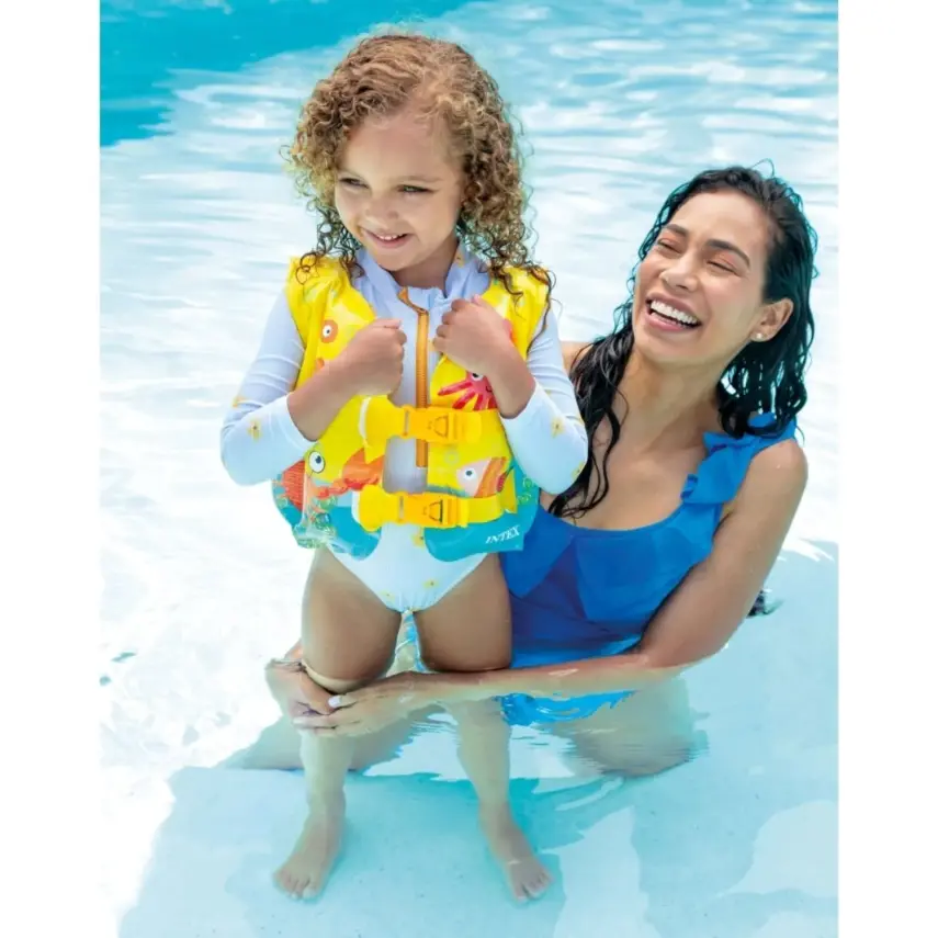 Intex Yelek Balık Desenli Baskılı 41x30 cm - 2