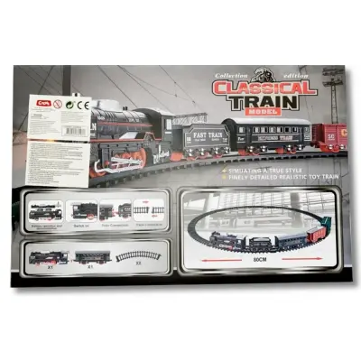 Işıklı Sesli Tren Seti 10 Parça (1)