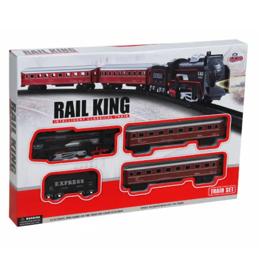 Işıklı ve Sesli 18Parça Classic Tren Set - 2
