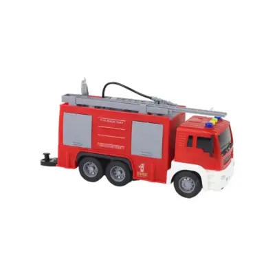 Işıklı Ve Sesli Su Fışkırtma Tankerli İtfaiye Arabası 1:16 (1)