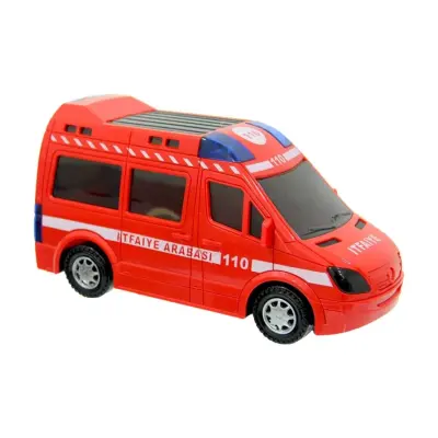 İtfaiye Aracı Pilli Işıklı Kutulu - 1