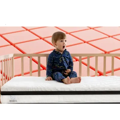 Jeuwell 3D Alezli Sünger Yatak 70x130 Cm - 8