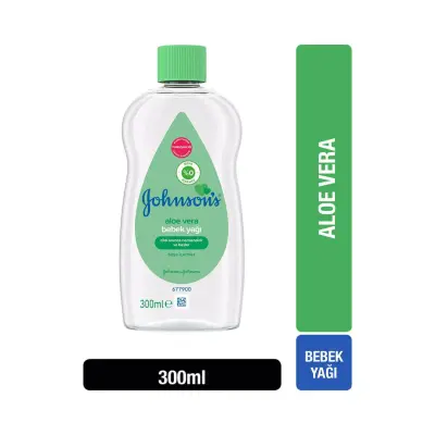 Johnson's Aloe Veralı Bebek Yağı 300 ml (1)