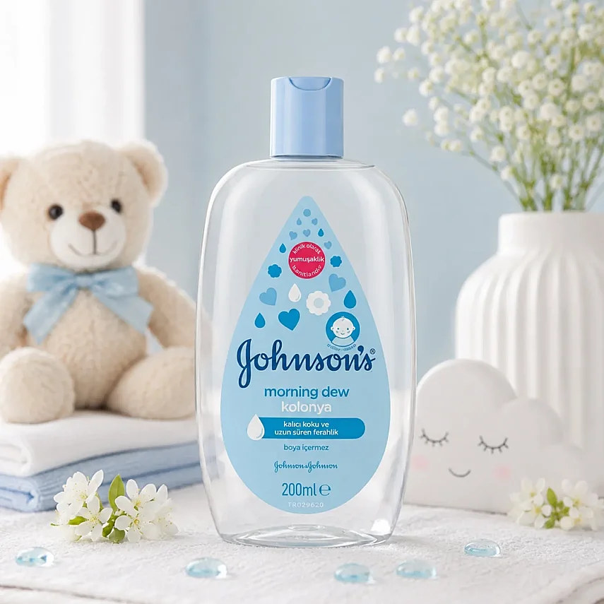 Johnsons Baby Kolonya 200 ml Morning Dew - 2